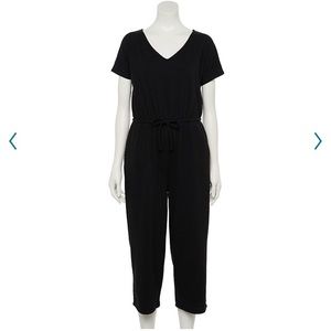 NWT Sonoma Short Sleeve Knit Jumpsuit